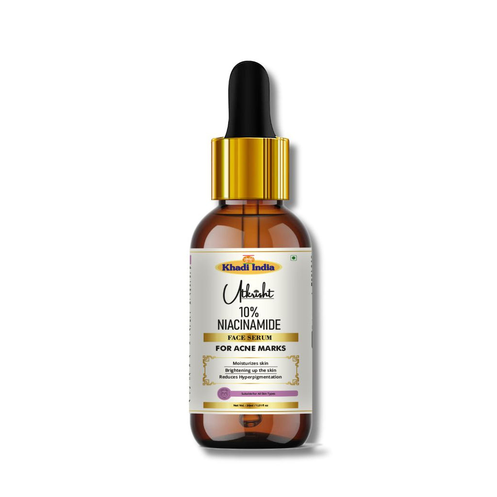 Utkrisht Khadi 10% Niacinamide Face Serum - For Acne Marks