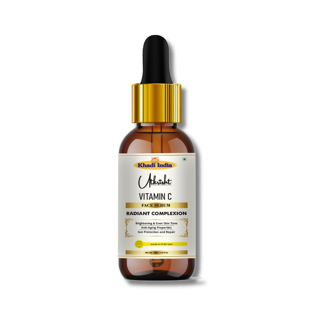 Utkrisht Khadi Vitamin C Face Serum - For Radiant Complexion