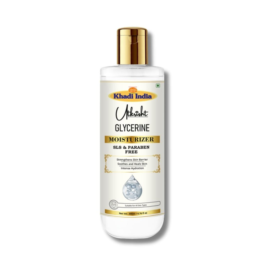 Utkrisht Khadi Glycerine Moisturizer – Deep Hydration & Skin Softening Cream-200ml
