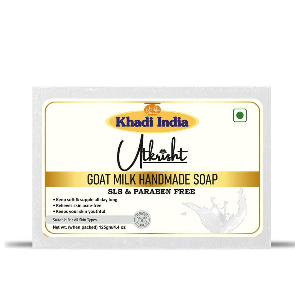 Handmade Goat Milk Soap – Deep Moisturizing & Gentle Care for Sensitive Skin 125gm