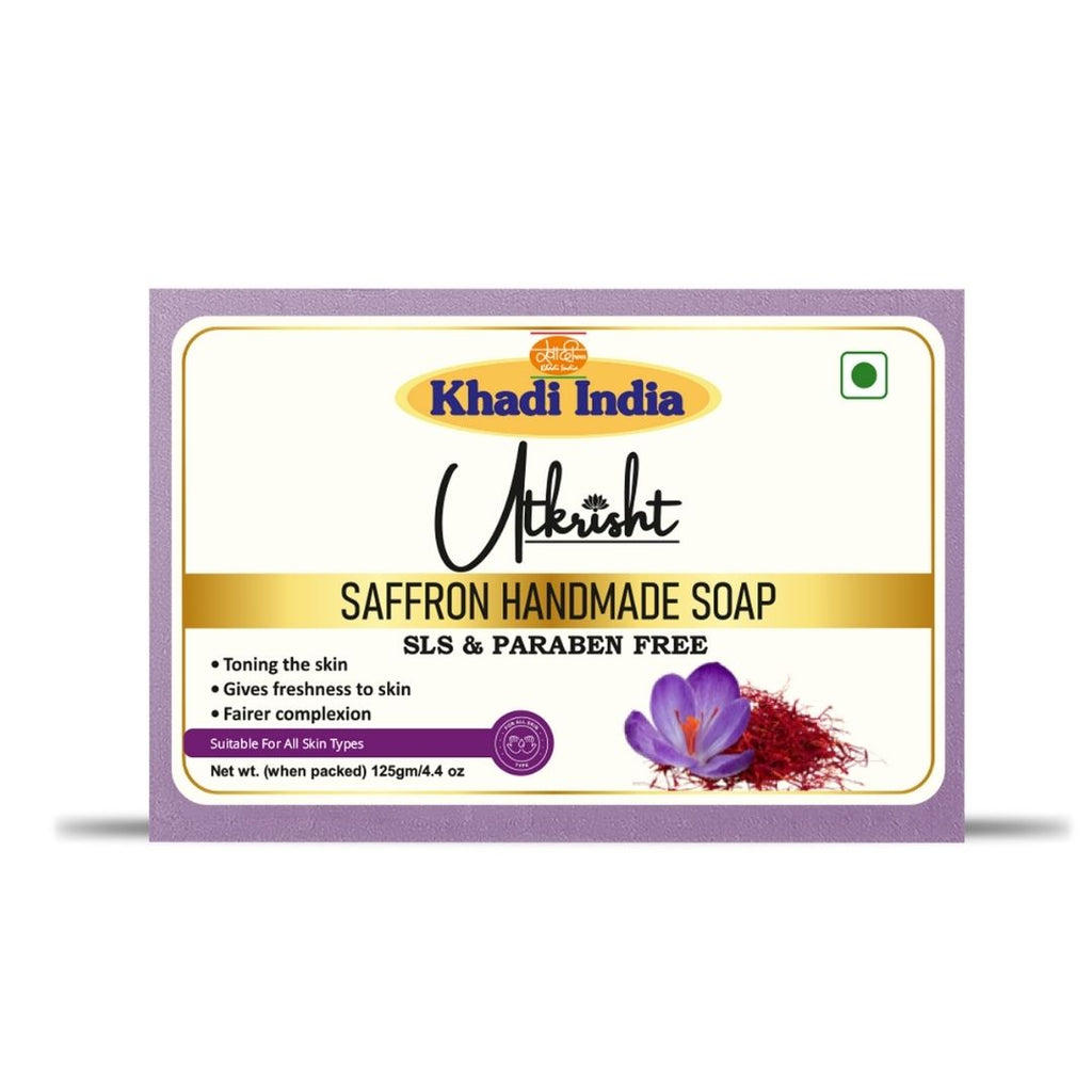 Handmade Saffron Soap – Skin Brightening & Nourishing Bar