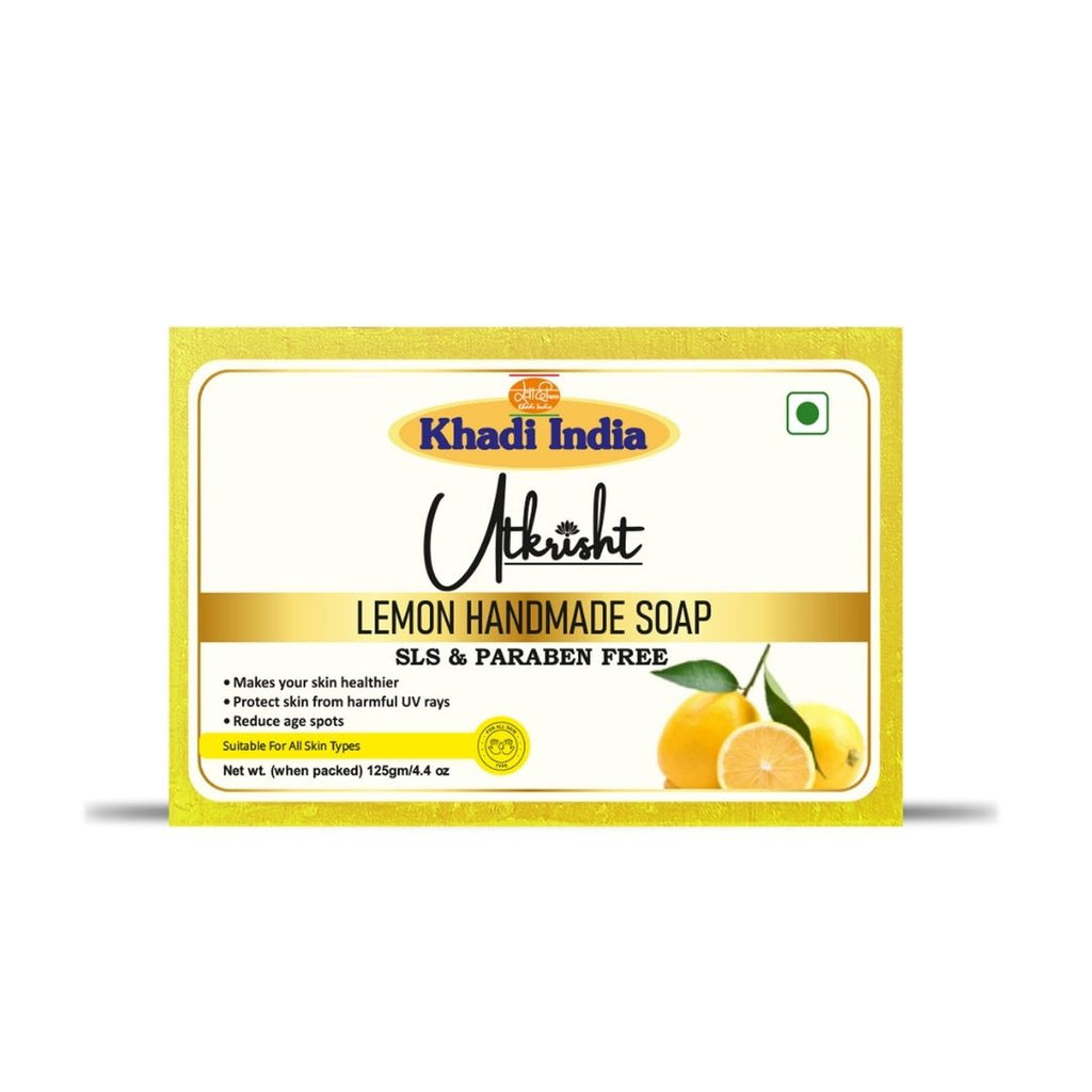 Handmade Lemon Soap – Refreshing Cleanse & Natural Brightening
