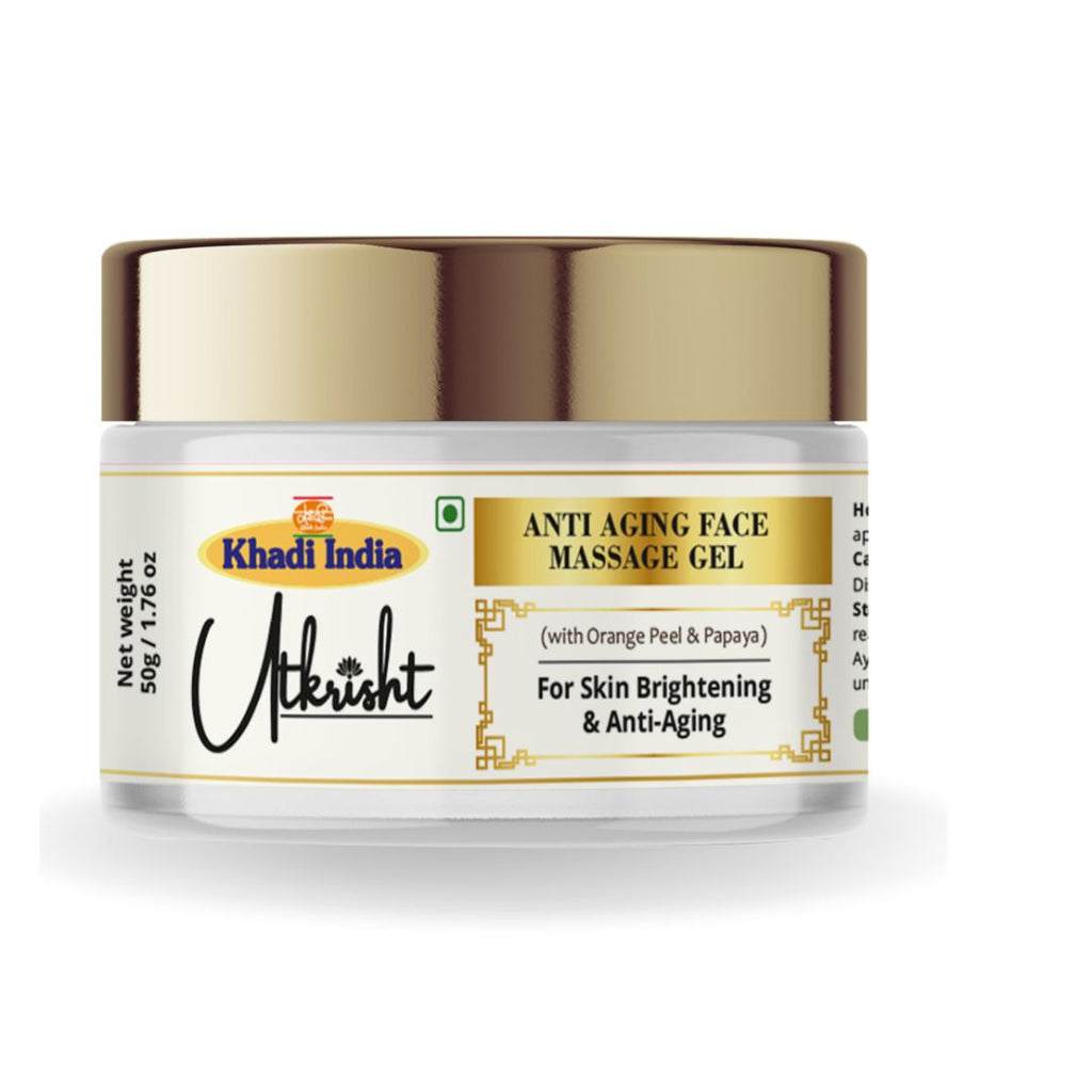 Utkrisht Khadi Anti-Aging Face Gel – Firming & Wrinkle-Reducing Gel for Youthful Skin - 50gm