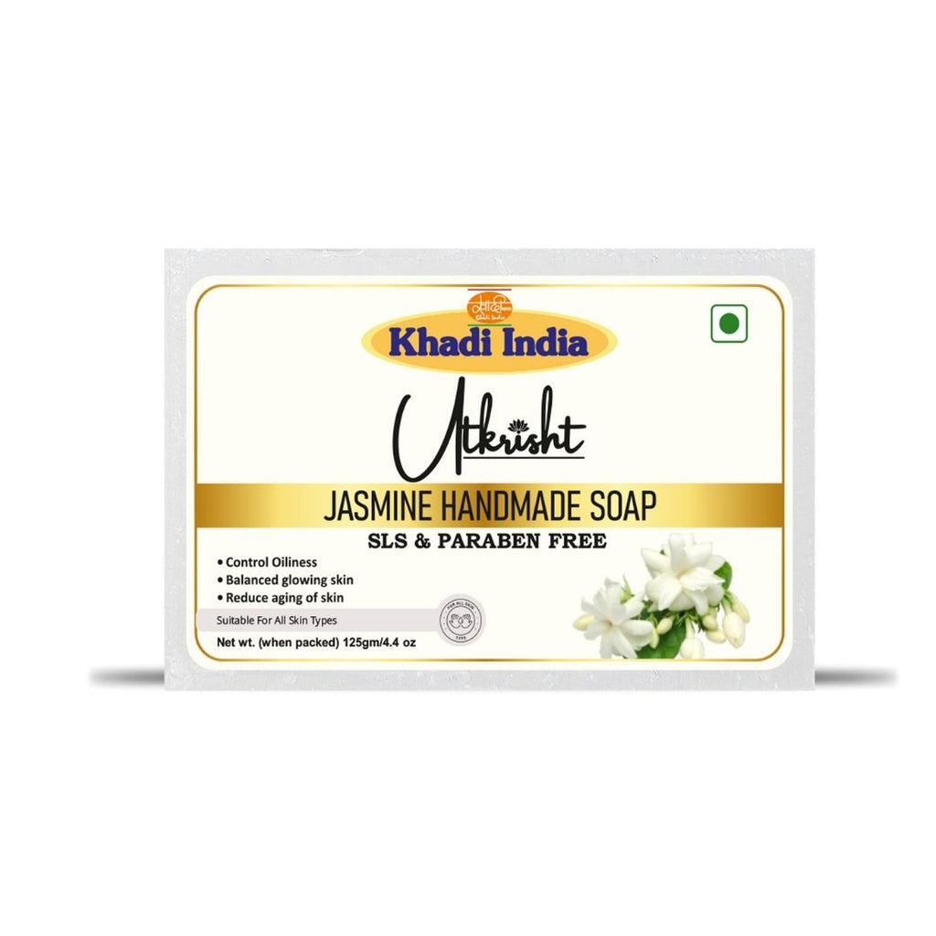 Handmade Jasmine Gold Soap – Radiant Glow with Floral Luxury
