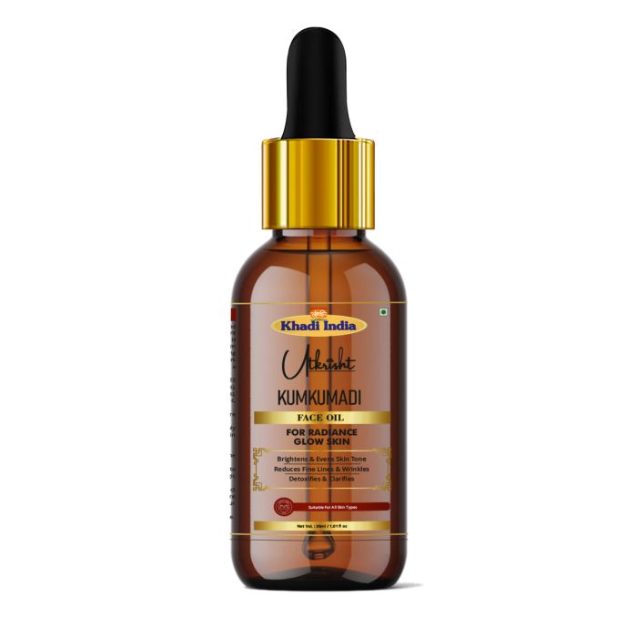 Utkrisht Khadi Kumkumadi Face Oil - For Radiant & Glow Skin